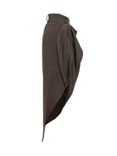 KATE CATE - Gonna Pareo Lunga con Motivo - Marrone - LIDIASHOPPING® - Official Website