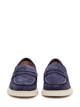 STURLINI - Mocassino in Suede con Suola Spessa - Blu - LIDIASHOPPING® - Official Website