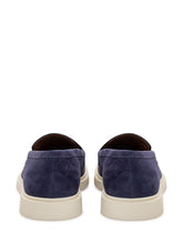 STURLINI - Mocassino in Suede con Suola Spessa - Blu - LIDIASHOPPING® - Official Website