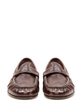 STURLINI - Loafer with Rounded Toe and Strap Detail - Brown | Lidia Shopping | Official Website