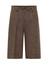BRIGLIA - Bermuda Sartoriali - Marrone - LIDIASHOPPING® - Official Website