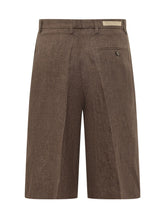 BRIGLIA - Bermuda Sartoriali - Marrone - LIDIASHOPPING® - Official Website