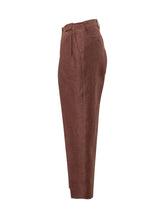 BRIGLIA - Pantaloni Sartoriali con Pinces - Rosso - LIDIASHOPPING® - Official Website