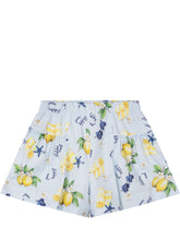 MONNALISA - All Over Print Shorts - Blue - LIDIASHOPPING® - Official Website