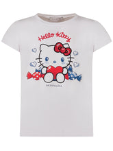 MONNALISA - T-shirt con Stampa Frontale - Bianco | Lidia Shopping ® | Official Website