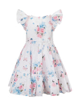 MONNALISA - Abito corto floreale - Bianco - LIDIASHOPPING® - Official Website