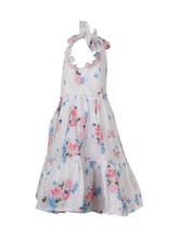 MONNALISA - Abito corto floreale - Bianco - LIDIASHOPPING® - Official Website