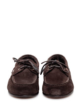SEBAGO - Mocassini Owen in Pelle Scamosciata - Marrone | Lidia Shopping | Official Website