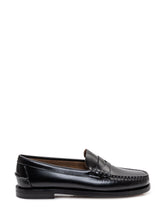 SEBAGO - Mocassino Classic Dan con Fascia Frontale - Nero - LIDIASHOPPING® - Official Website