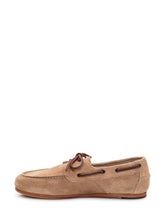 SEBAGO - Mocassini Owen in Pelle Scamosciata - Marrone - LIDIASHOPPING® - Official Website