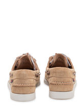 SEBAGO - Mocassini da Barca Portland Flesh Out in Pelle Scamosciata - Beige - LIDIASHOPPING® - Official Website
