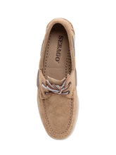SEBAGO - Mocassini da Barca Portland Flesh Out in Pelle Scamosciata - Beige - LIDIASHOPPING® - Official Website