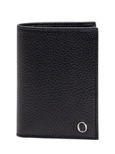 ORCIANI - Portafoglio Micron Verticale con Logo Metallico - Nero - LIDIASHOPPING® - Official Website