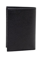 ORCIANI - Portafoglio Micron Verticale con Logo Metallico - Nero - LIDIASHOPPING® - Official Website