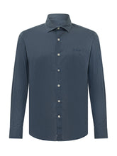 MC2 SAINT BARTH - Ice Shirt with Embroidered Logo - Blue - LIDIASHOPPING® - Official Website