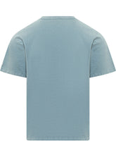 MC2 SAINT BARTH - Short Sleeve Crewneck T-shirt - Blue - LIDIASHOPPING® - Official Website