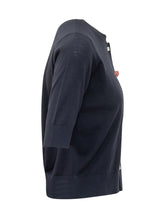 QUILISIA - Cardigan in Maglia con Passamaneria - Blu - LIDIASHOPPING® - Official Website