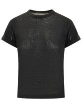 QUILISIA - Crewneck T-Shirt - Black - LIDIASHOPPING® - Official Website