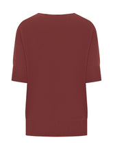 QUILISIA - Oversized Boat Neck Top - Red - LIDIASHOPPING® - Official Website