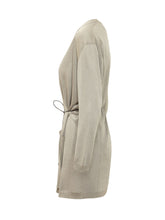GRAN SASSO - Cardigan Lungo con Tasche - Grigio - LIDIASHOPPING® - Official Website