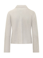 GRAN SASSO - Giacca Coreana con Tasche - Bianco - LIDIASHOPPING® - Official Website