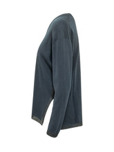 GRAN SASSO - Pullover con Scollo a V - Blu - LIDIASHOPPING® - Official Website