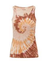 KUJTEN - Sleeveless Tie Dye Top - Pink - LIDIASHOPPING® - Official Website