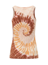 KUJTEN - Top Senza Maniche con Stampa Tie Dye - Rosa - LIDIASHOPPING® - Official Website