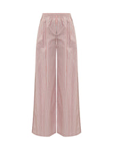 DOLCE & GABBANA - Pantaloni a Righe con Vita Elasticizzata - Rosa | Lidia Shopping ® | Official Website
