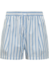 DOLCE & GABBANA - Striped Shorts with Elastic Waist - Blue - LIDIASHOPPING® - Official Website