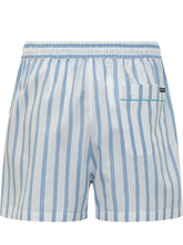 DOLCE & GABBANA - Striped Shorts with Elastic Waist - Blue - LIDIASHOPPING® - Official Website