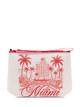 MC2 SAINT BARTH - Graphic Print Pouch with Zip - White - LIDIASHOPPING® - Official Website