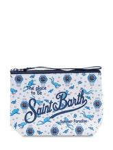 MC2 SAINT BARTH - Printed Pouch with Zip - White - LIDIASHOPPING® - Official Website