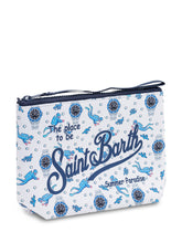 MC2 SAINT BARTH - Printed Pouch with Zip - White - LIDIASHOPPING® - Official Website