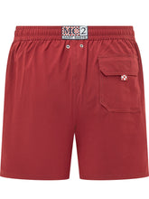 MC2 SAINT BARTH - Shorts Mare con Coulisse - Rosso - LIDIASHOPPING® - Official Website