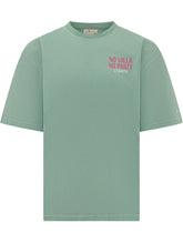 MC2 SAINT BARTH - Oversize T-shirt with Print - Green - LIDIASHOPPING® - Official Website