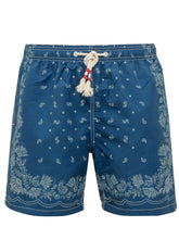 MC2 SAINT BARTH - Costume da Bagno con Coulisse e Motivo - Blu - LIDIASHOPPING® - Official Website