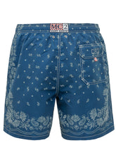 MC2 SAINT BARTH - Costume da Bagno con Coulisse e Motivo - Blu - LIDIASHOPPING® - Official Website
