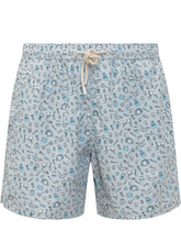 MC2 SAINT BARTH - Costume da Bagno Uomo con Stampa Sportiva - Blu - LIDIASHOPPING® - Official Website