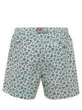 MC2 SAINT BARTH - Shorts Mare con Stampa Corallo - Blu - LIDIASHOPPING® - Official Website