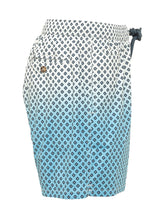 MC2 SAINT BARTH - Lighting Swim Shorts with Geometric Pattern - Blue - LIDIASHOPPING® - Official Website