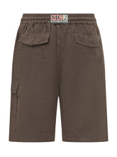 MC2 SAINT BARTH - Bermuda Cargo con Coulisse - Marrone - LIDIASHOPPING® - Official Website