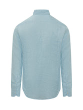 MC2 SAINT BARTH - Camicia Classica con Bottoni - Blu | Lidia Shopping | Official Website