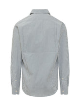 MC2 SAINT BARTH - Camicia a Righe con Colletto Classico - - LIDIASHOPPING® - Official Website