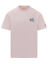 MC2 SAINT BARTH - T-shirt with Graphic Embroidery - Pink - LIDIASHOPPING® - Official Website