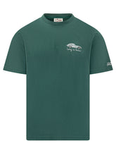 MC2 SAINT BARTH - T-shirt with Illustrated Embroidery - Green - LIDIASHOPPING® - Official Website