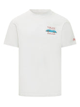 MC2 SAINT BARTH - Graphic Print T-shirt - White - LIDIASHOPPING® - Official Website