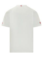 MC2 SAINT BARTH - T-shirt with Lettering Print - White - LIDIASHOPPING® - Official Website