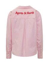 MC2 SAINT BARTH - Camicia Cristal a Righe con Colletto - Rosa - LIDIASHOPPING® - Official Website