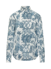 MC2 SAINT BARTH - Camicia con Stampa Toile Tropicale - Blu | Lidia Shopping | Official Website